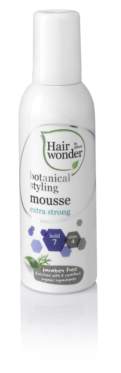 Hairwonder Botanical styling mousse extra strong 200ml